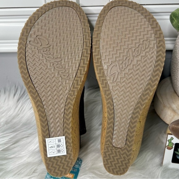 New Women’s Skechers Beverlee Smitten Kitten Wedge Sandal Size 10 - Picture 8 of 8